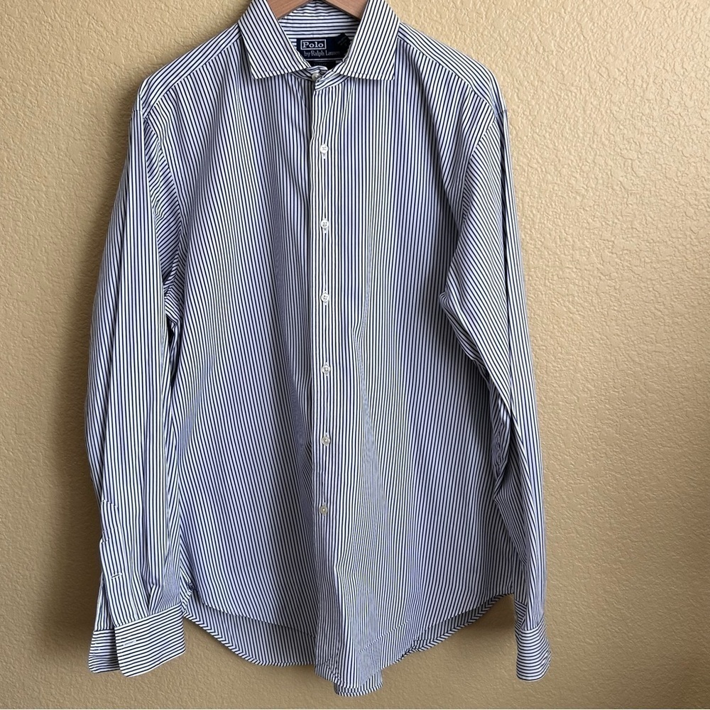 Polo Ralph Lauren Estate Classic Fit Long Sleeve Button Down Shirt - Picture 2 of 9